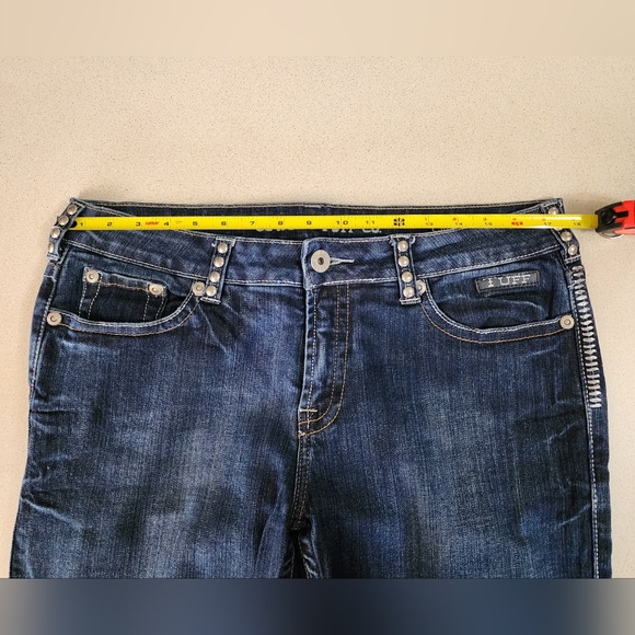 Cowgirl Tuff Co. Women's Western Riding Jeans - Chrome Gypsy 32/31 Bootcut - Picture 14 of 15